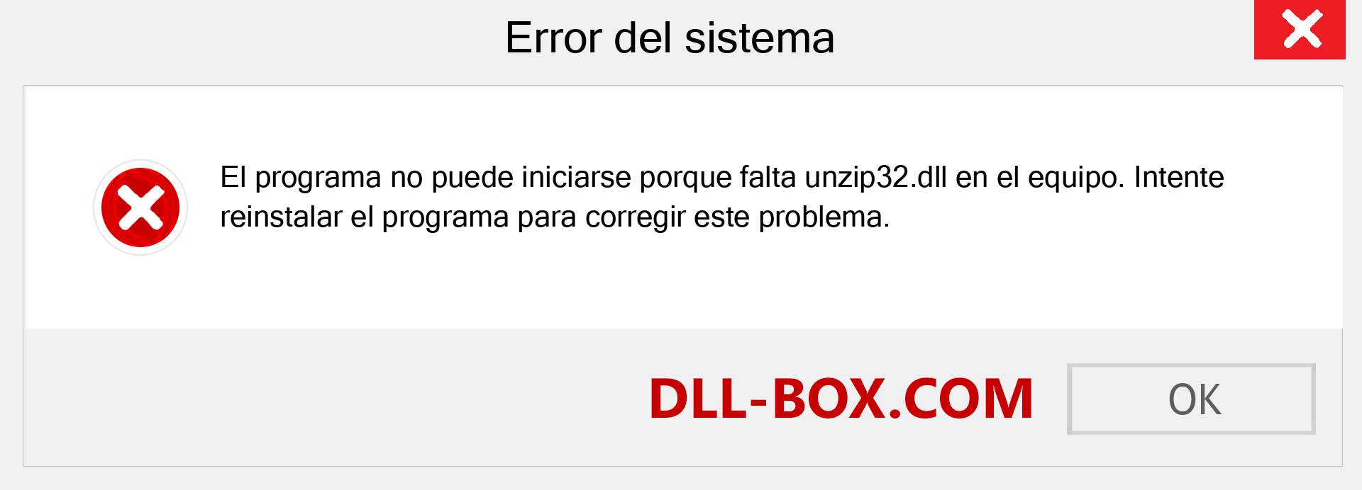 ¿Falta el archivo unzip32.dll ?. Descargar para Windows 7, 8, 10 - Corregir unzip32 dll Missing Error en Windows, fotos, imágenes